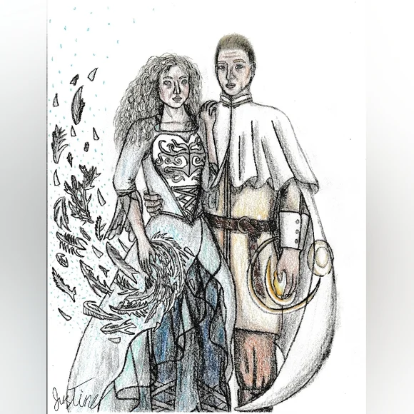 Digital Custom Pencil Art. - Picture 4 of 10